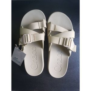 Chaco Womens Size 8 Chillos Slide Taupe